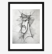 Load image into Gallery viewer, &quot;Bruce&quot; Abstract Leatherman drawing Limited Edition Print.
